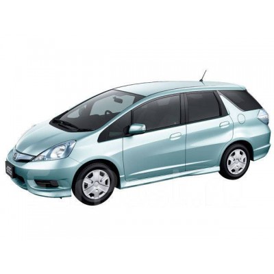 Коврики 3Д (Экокожа с защит. слоем) для Honda Fit Shuttle 2011-2013