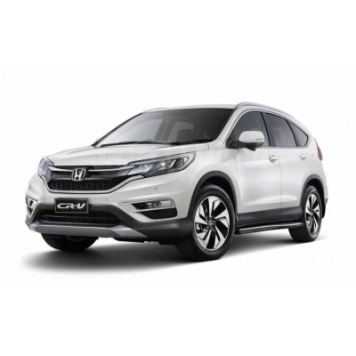 Коврики 3Д (Экокожа с защит. слоем) для Honda CR-V 2011-2018