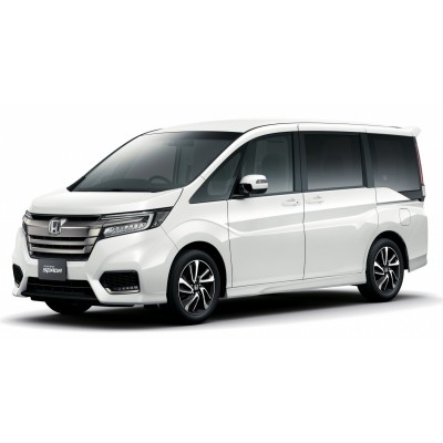 Коврики 3Д (Экокожа с защит. слоем) для Honda Stepwgn 2015-2021