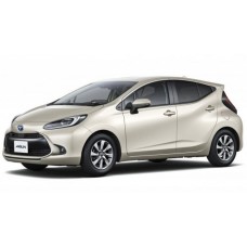 Купить Коврики 3Д (Экокожа с защит. слоем) для Toyota Aqua 2011-2021  в  интернет-магазине Dislo в Хабаровске
