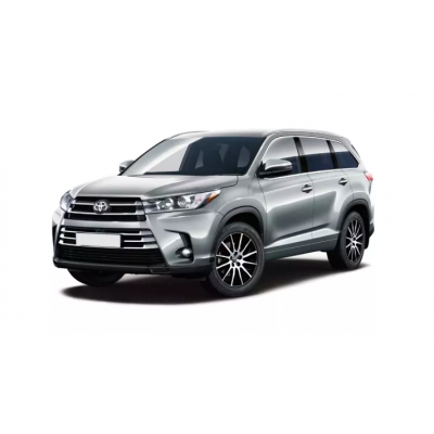 Коврики 3Д (Экокожа с защит. слоем) для Toyota Highlander 2013-2020