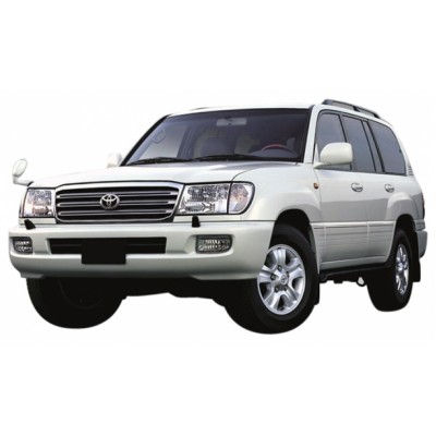 Коврики 3Д (Экокожа с защит. слоем) для Toyota Land Cruiser 100 1998-2006