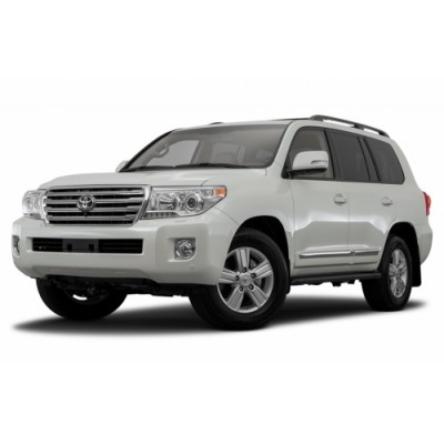 Коврики 3Д (Экокожа с защит. слоем) для Toyota Land Cruiser 200 2012-2021