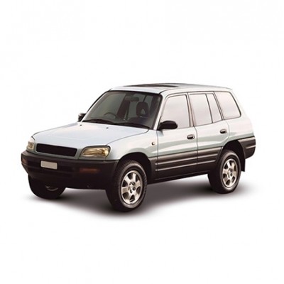 Коврики 3Д (Экокожа с защит. слоем) для Toyota Rav-4 1997-2000