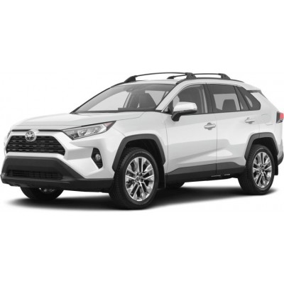 Коврики 3Д (Экокожа с защит. слоем) для Toyota Rav-4 2018-н.в.