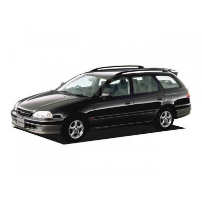 Коврики 3Д (Экокожа с защит. слоем) для Toyota Caldina 2001-2007