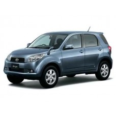 Купить Авточехлы для Daihatsu Be-Go, джип/suv 5 дв., J200 (2006 - 2016), правый руль, подголовники первого ряда С ВЫЕМКОЙ/СТАНДАРТ, второй ряд 40/60 без подлокотника, 2 подголовника на втором ряду  в  интернет-магазине Dislo в Хабаровске