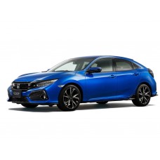 Купить Авточехлы для Honda Civic, хэтчбек 5 дв., 10 поколение, FK (2017 - 2019), правый руль, сидение цельный, спинка 40/60 с выводом подлокотником, два подголовника съемные, серединный подголовник литой  в  интернет-магазине Dislo в Хабаровске