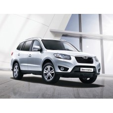 Купить Авточехлы для Hyundai Santa Fe, джип/suv 5 дв., 2 поколение, CM (2010 - 2012), левый руль, второй ряд 40/60, с выводом подлокотника  в  интернет-магазине Dislo в Хабаровске