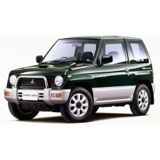 Купить Авточехлы для Mitsubishi Pajero Mini, джип/suv 3 дв., (1998-2012), правый руль, спинка 50/50 без подлокотника, низ диван  в  интернет-магазине Dislo в Хабаровске