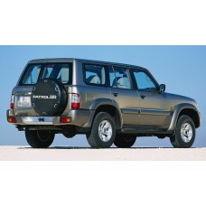 Купить Авточехлы для Nissan Patrol Y61 ,джип/suv 5 дв., (2001-2010), правый руль, передние одинаковые, второй ряд 50/50 БЕЗ подлокотника  в  интернет-магазине Dislo в Хабаровске