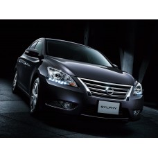 Купить Авточехлы для Nissan Sylphy, седан, 3 поколение, B17 (2012 - 2020),правый руль, второй ряд цельный с подлокотником  в  интернет-магазине Dislo в Хабаровске