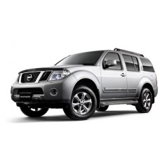 Купить Авточехлы для Nissan Pathfinder, джип/suv 5 дв., 3 поколение, R51 (2004 - 2014), левый руль, на два ряда, второй ряд 40/20/40, без подлокотника с тремя выемками  в  интернет-магазине Dislo в Хабаровске