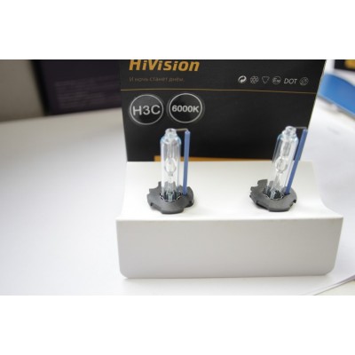 Ксенон лампа "HiVision" H3C, 6000K