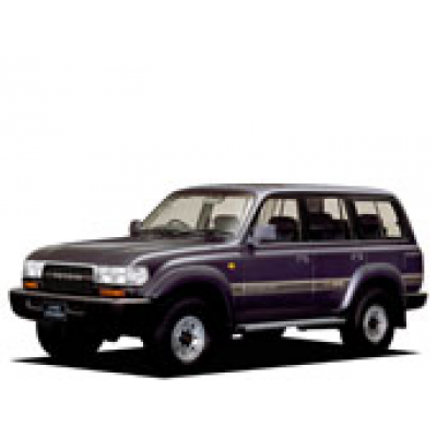 Коврики Эва в салон Toyota Land Cruiser 80 1989-1997, левый руль