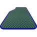  Цвет ковриков: Темно зеленыйЦвет окантовки: Темно синий