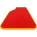  
Цвет ковриков: Красный
Цвет окантовки: Оранжевый
