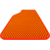  Цвет ковриков: ОранжевыйЦвет окантовки: Красный