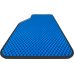  Цвет ковриков: СинийЦвет окантовки: Черный