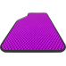  Цвет ковриков: ФиолетовыйЦвет окантовки: Черный