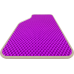  Цвет ковриков: ФиолетовыйЦвет окантовки: Бежевый