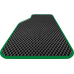 Цвет ковриков: ЧерныйЦвет окантовки: Темно зеленый