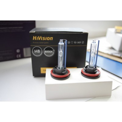 Ксенон лампа "HiVision" H8, 6000K